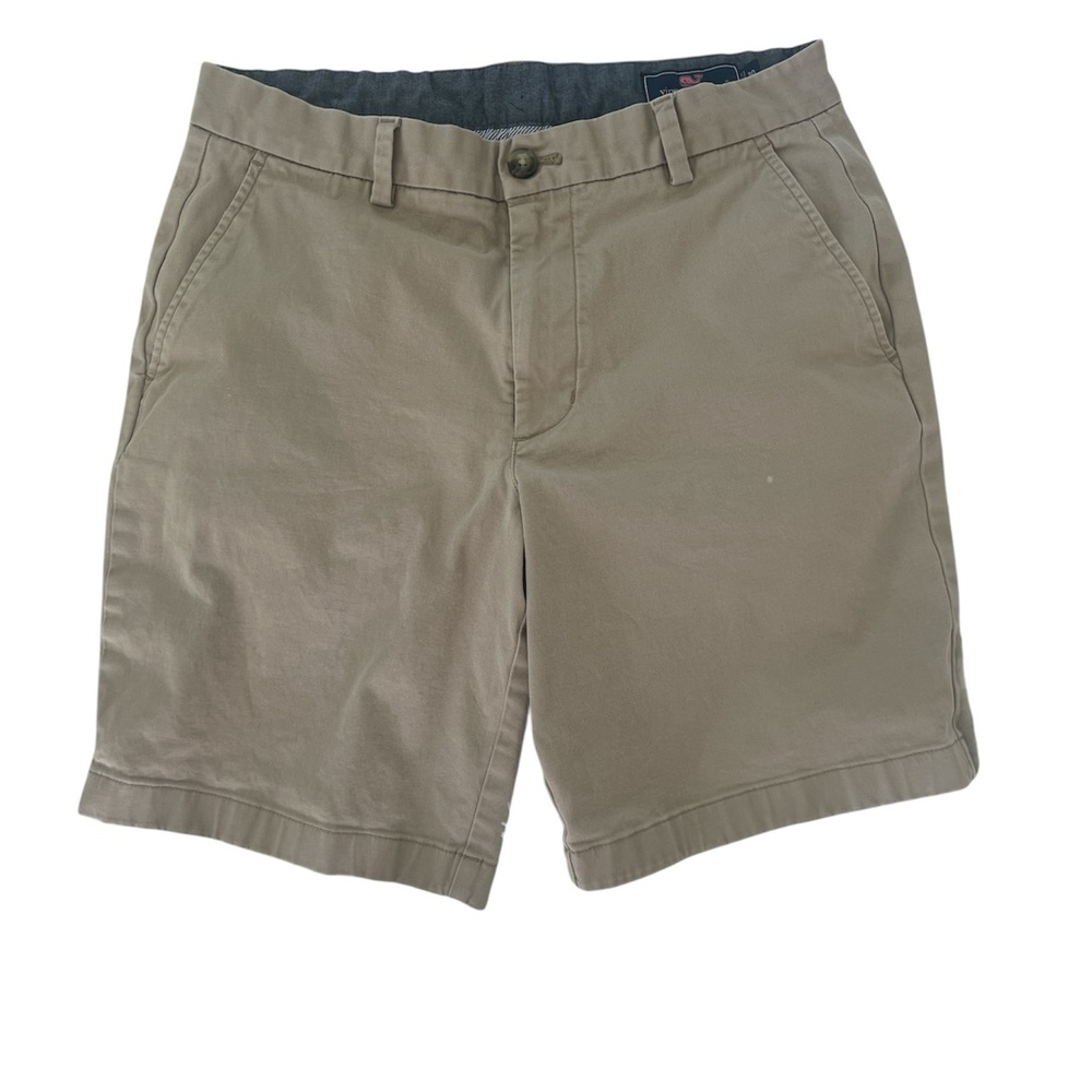 Vineyard Vines Beige Breaker Short Khaki Chino Golf  Mens Sz 30